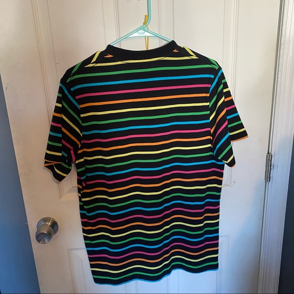 teddy fresh rainbow striped tee S - Picture 4 of 4